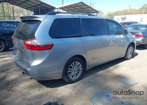 2015 Toyota Sienna Xle 8 Passenger from USA, damaged, VIN 5TDYK3DC0FS558486